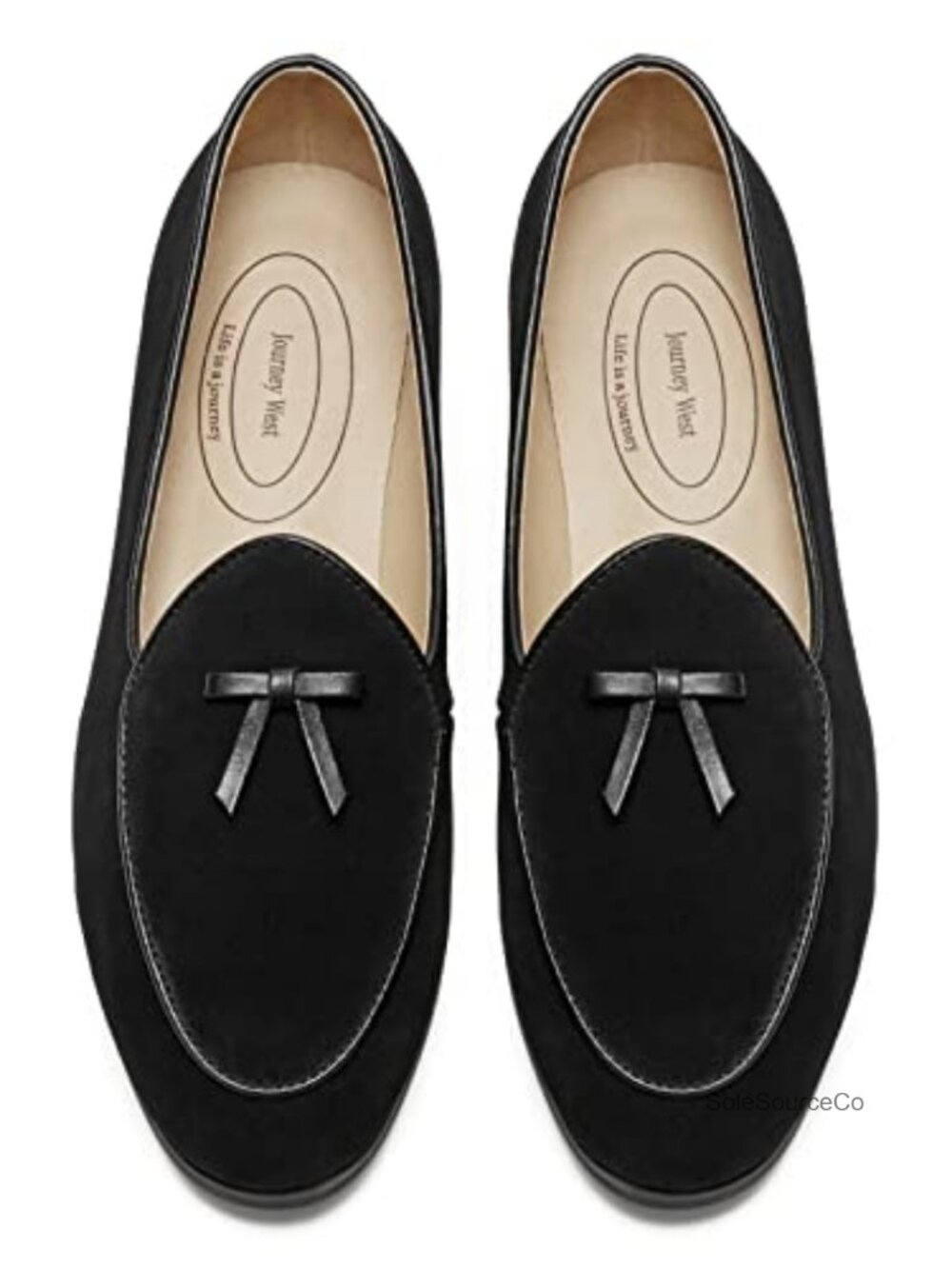 Suede Tassel Loafer Women Slip-On Belgian Penny Loafers Shoes